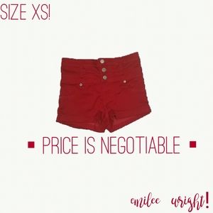 ▪︎Red Jean Shorts▪︎